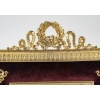 Cadre en bronze doré et velours bordeaux – Napoléon III, XIXe siècle | Biron 