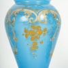 Charmante paire de vases en opaline bleue, époque XIXe siècle | Biron 