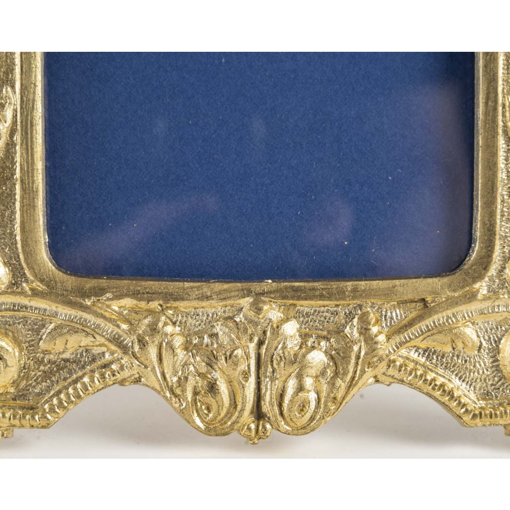Paire de cadres en bronze doré – Napoléon III, XIXe siècle | Biron 