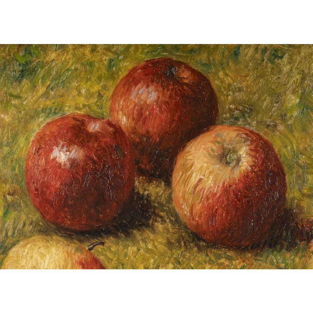 Henry LEROLLE (1848 – 1929) Nature morte aux pommes | Biron Henri Lerolle (1848-1929) Les pommes 1