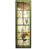 Vitrail au coq H137,5cm L45cm | Biron 