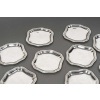 Bloch Eschwege – 12 plats en argent massif, Louis XV début XXe | Biron 