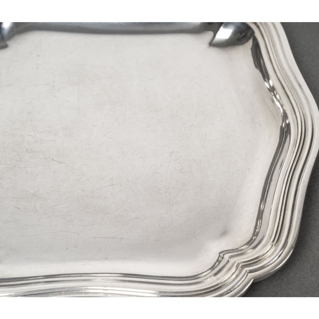 Bloch Eschwege – 12 plats en argent massif, Louis XV début XXe | Biron 