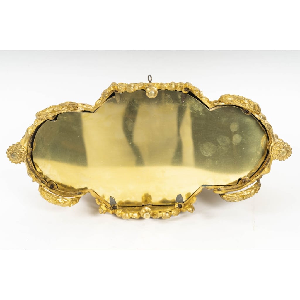 Un important coffret à bijoux en bronze doré et porcelaine, fin XIXè siècle | Biron 