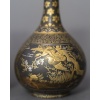Paire de vases japonais en bronze en Nuno-me-zô-gan | Biron 