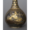 Paire de vases japonais en bronze en Nuno-me-zô-gan | Biron 