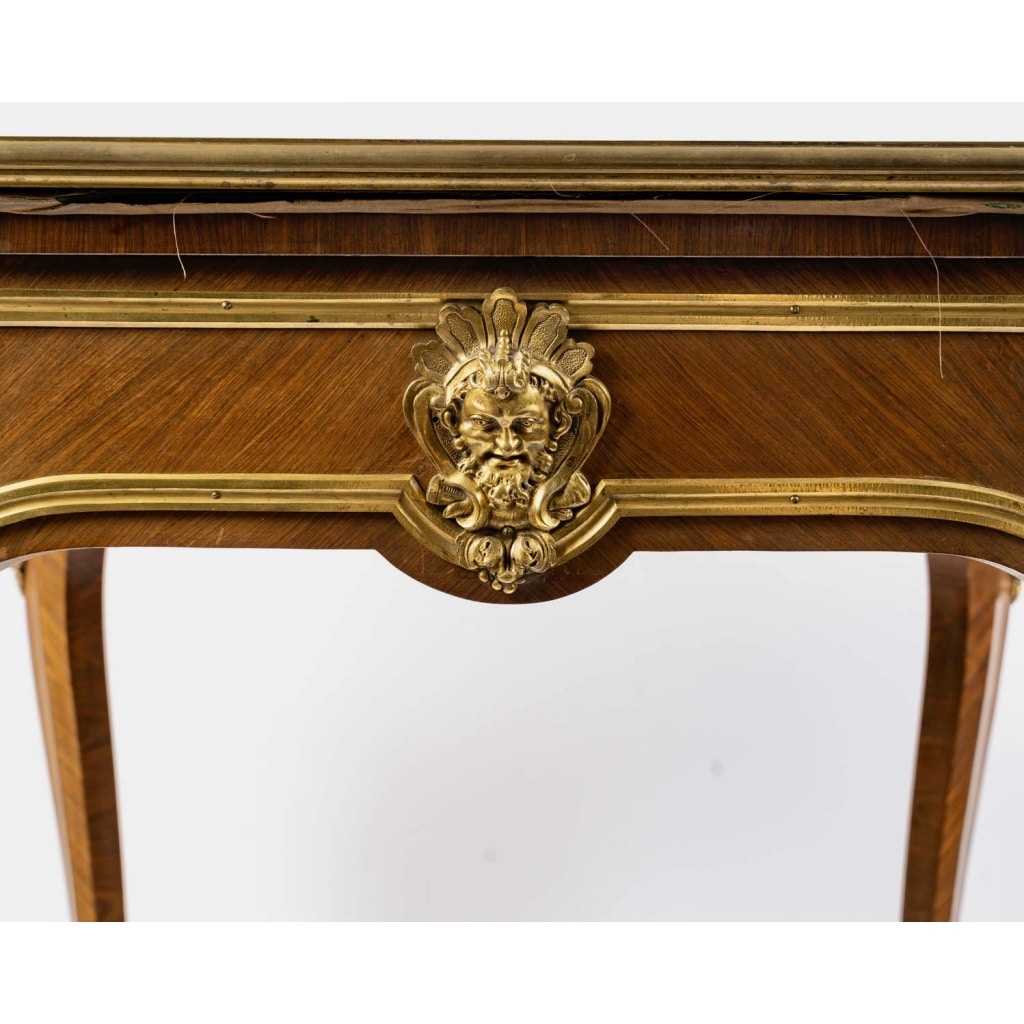 Table à jeux de Style Louis XV par Sormani Paris, circa 1880 | Biron 