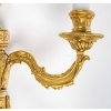 Paire d’Appliques en Bronze Ciselé à Deux Bras de Lumières de style Louis XVI vers 1850 | Biron 