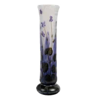 1905- Daum ,Vase "Violettes"