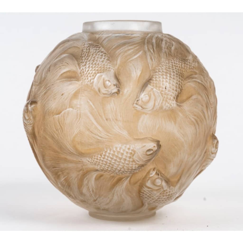 1924 René Lalique – Vase « Formose » | Biron 