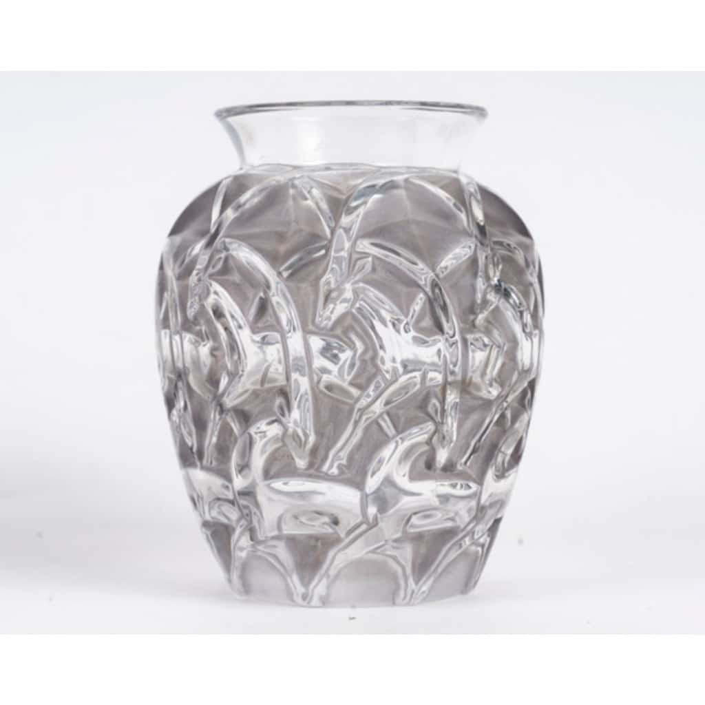 1931- René Lalique – Vase « Chamois » | Biron 