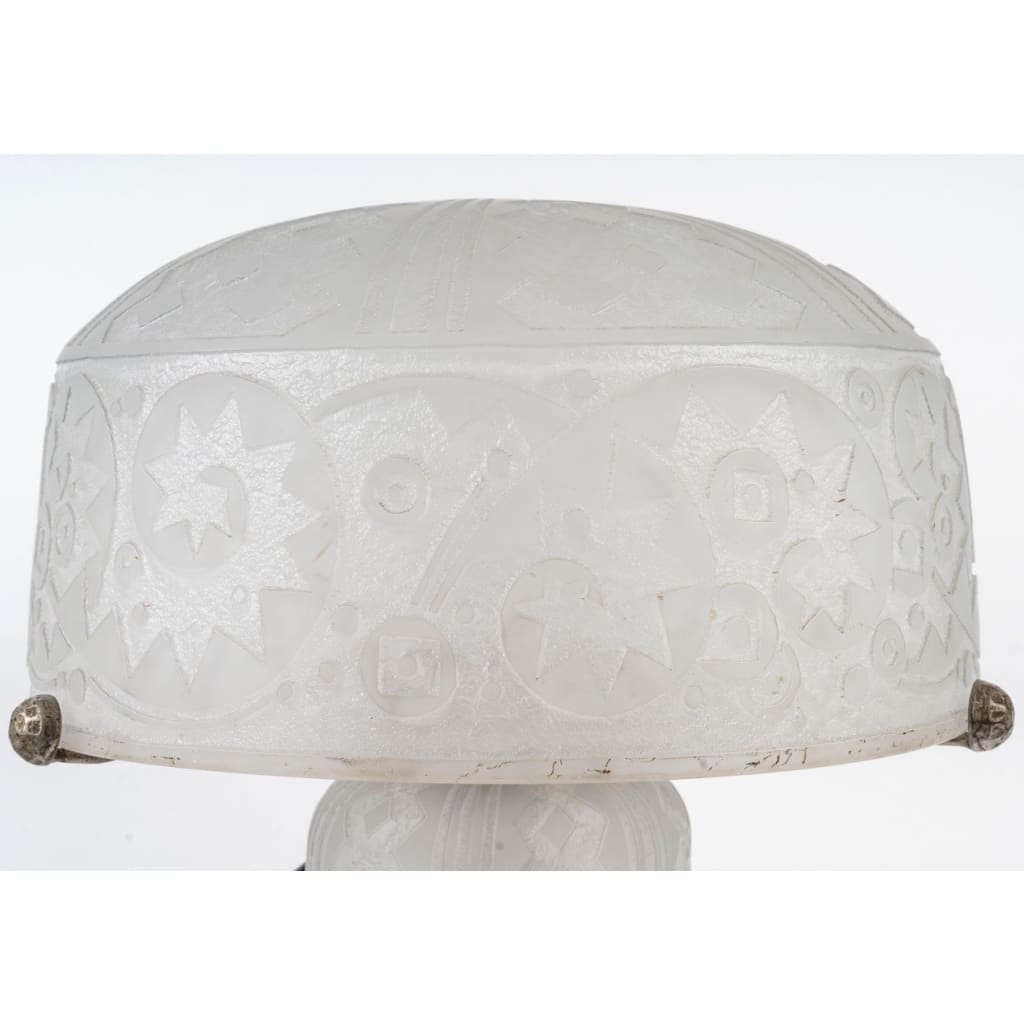 1920 -DAUM Nancy France Lampe de table | Biron 