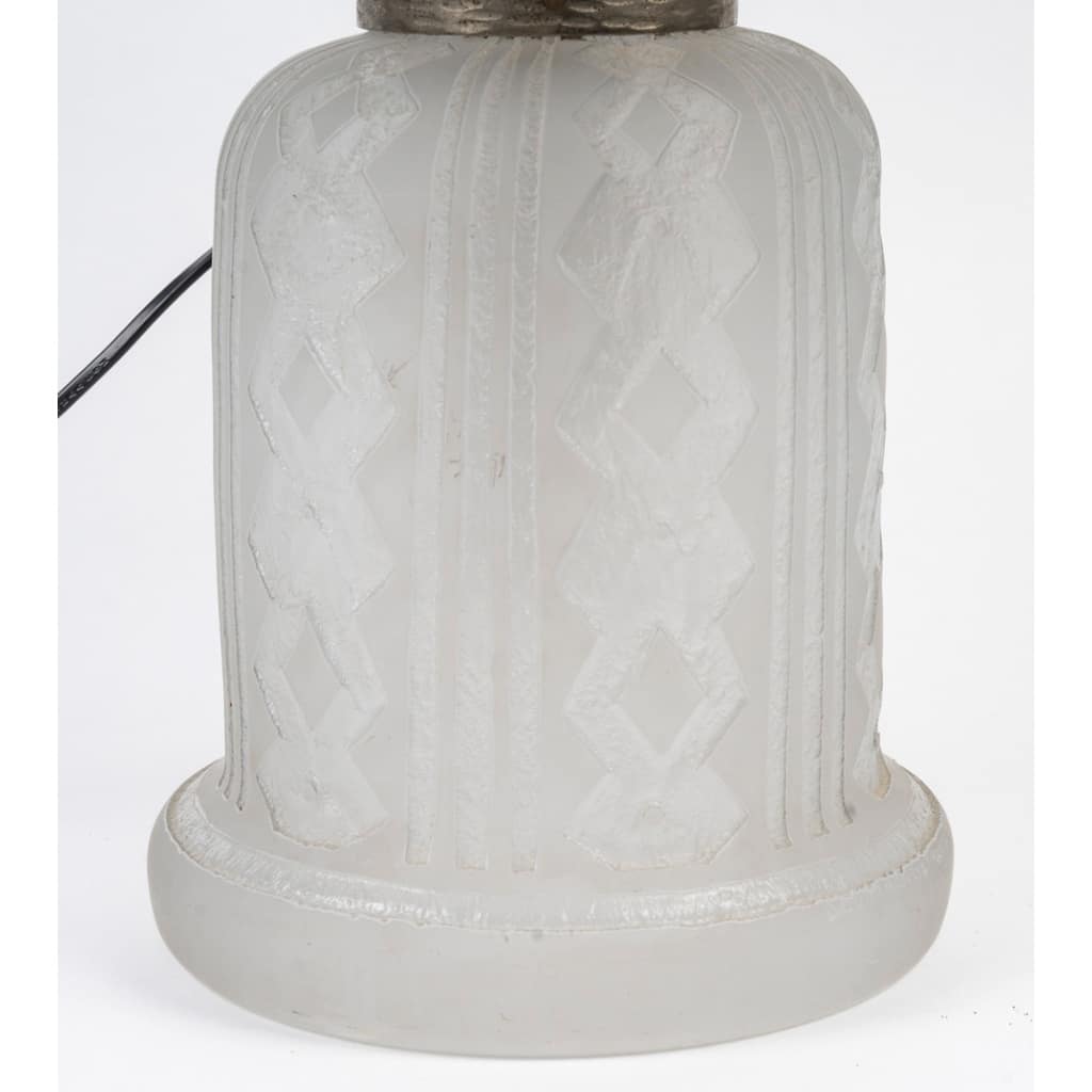 1920 -DAUM Nancy France Lampe de table | Biron 
