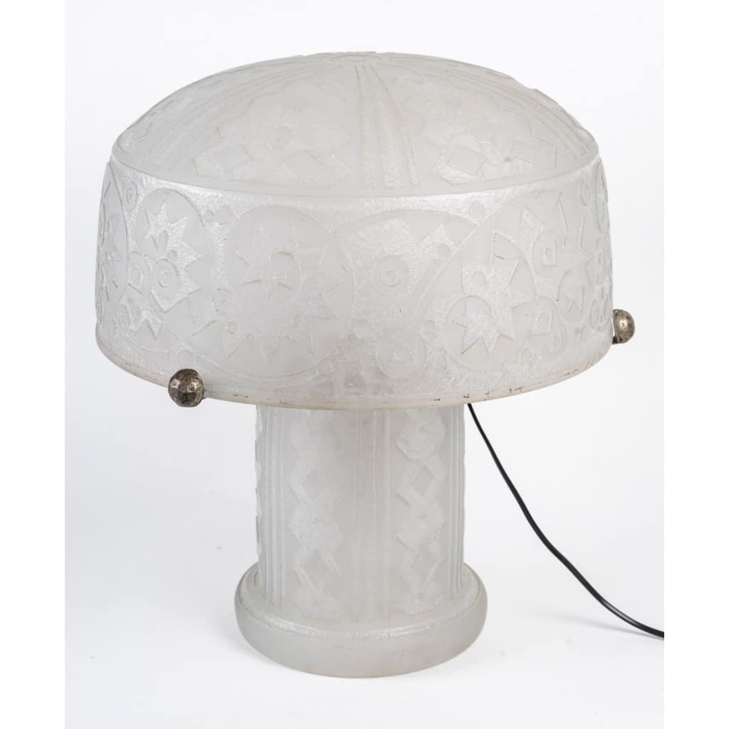 1920 -DAUM Nancy France Lampe de table | Biron 