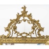 Miroir italien en bois sculpté doré d’époque XIXème siècle | Biron 