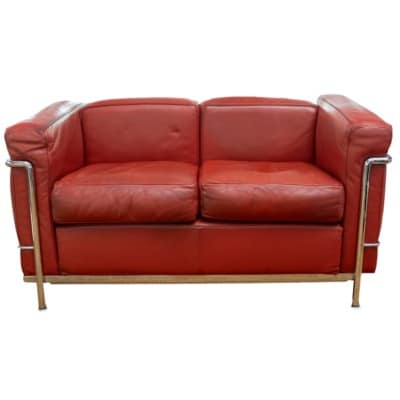 Canapé 2 places - Le Corbusier, Perriand, Jeanneret pour Cassina