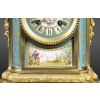 Pendule en bronze et porcelaine, Époque Napoléon III | Biron 
