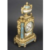 Pendule en bronze et porcelaine, Époque Napoléon III | Biron 