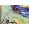 ALLUAUD Eugène Parc Victor Thuillat à Limoges Ecole Française 20è Siècle Huile sur toile Signée ​​​​​​​Certificat d’authenticité | Biron 