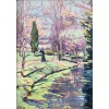 ALLUAUD Eugène Parc Victor Thuillat à Limoges Ecole Française 20è Siècle Huile sur toile Signée ​​​​​​​Certificat d’authenticité | Biron 