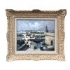BARNOIN Henri tableau 20ème siècle Bretagne Concarneau Le marché Peinture huile sur toile signée Certificat d’authenticité | Biron 