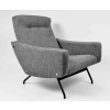 1960 Gilbert Steiner, paire de fauteuils, Steiner Edition, France, | Biron 