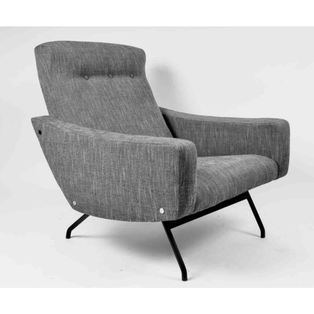 1960 Gilbert Steiner, paire de fauteuils, Steiner Edition, France, | Biron 