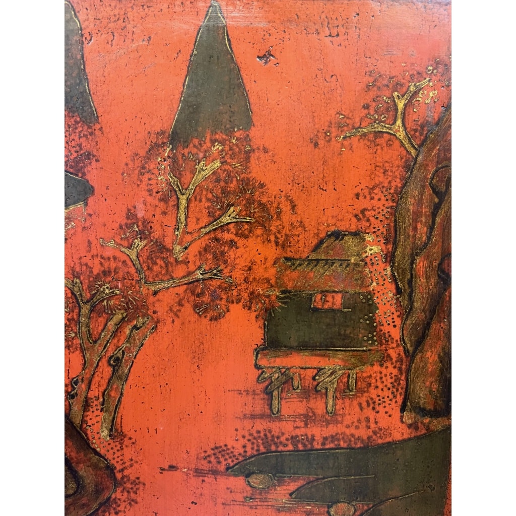 Buffet ancien chinois 2 portes | Biron 