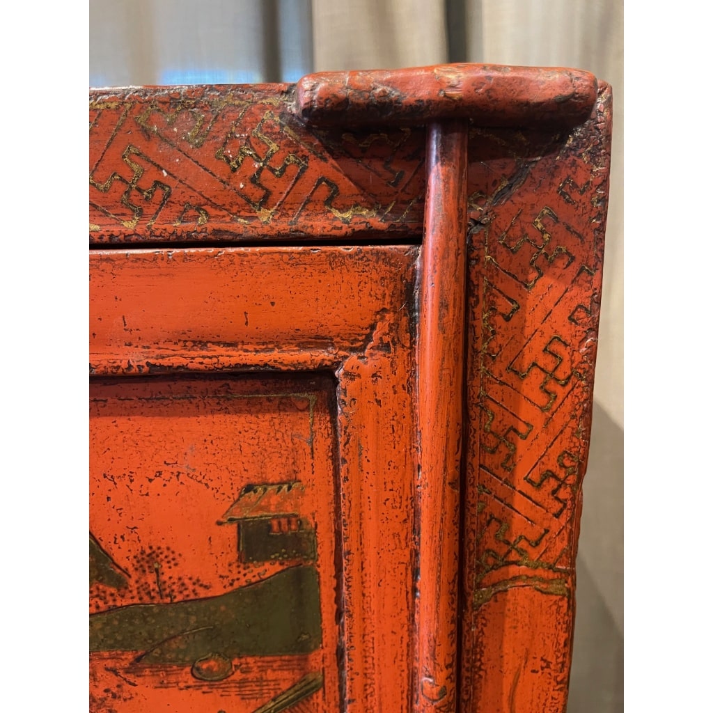 Buffet ancien chinois 2 portes | Biron 