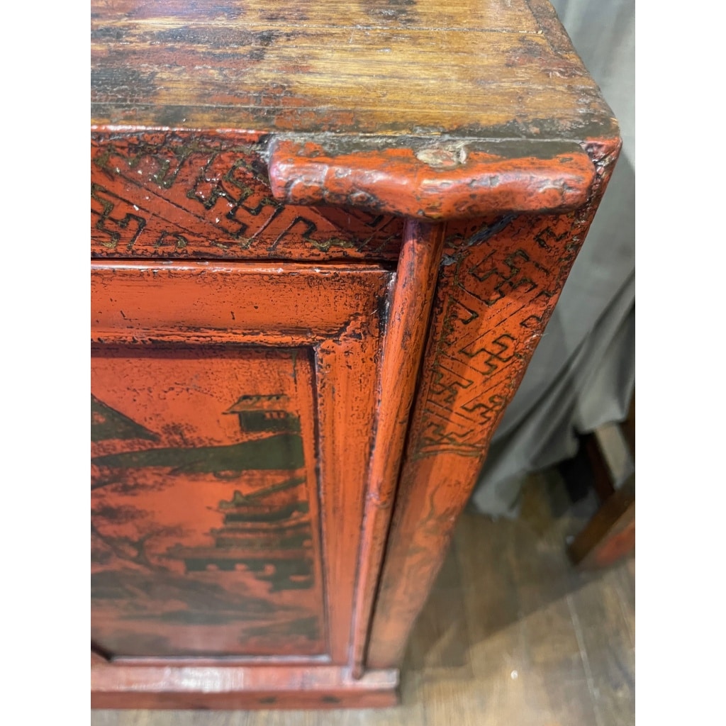 Buffet ancien chinois 2 portes | Biron 