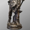 Sculpture – Le Travail , Eugène Marioton (1857-1933) – Bronze 21