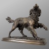 Sculpture – Chien Épagneul À L’ Affût , Ferdinand Pautrot (1832 – 1874) – Bronze 15