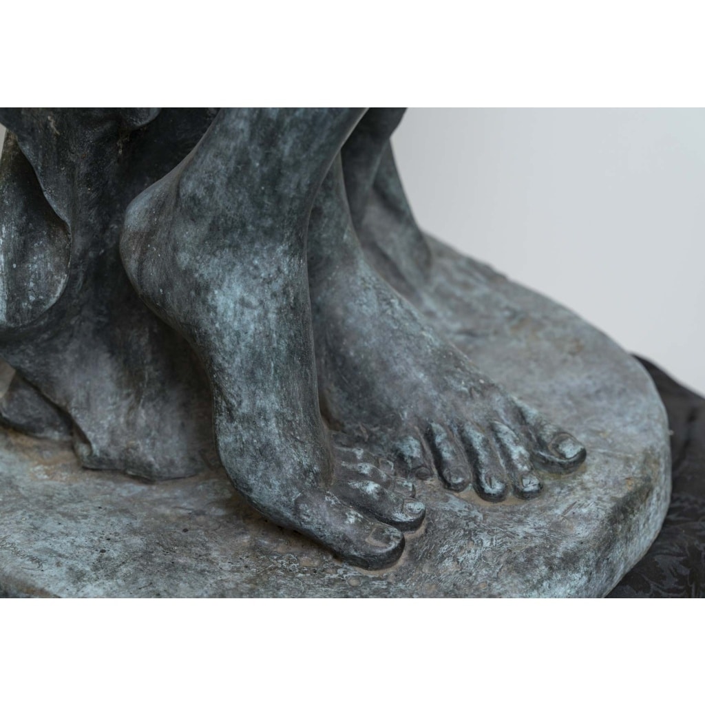 Grande sculpture « Femme dansante » circa 1900. | Biron 