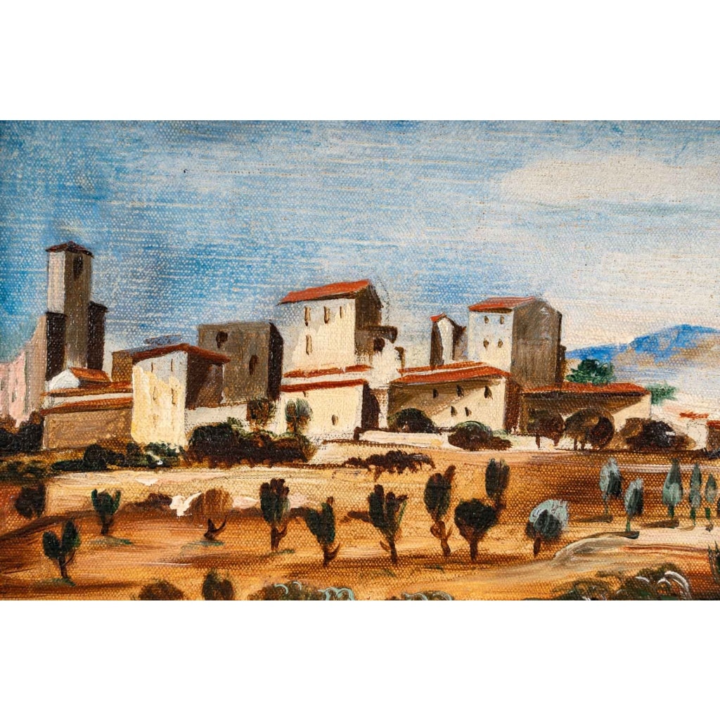 Paire de paysages d’Italie. Henry De WAROQUIER 1881-1970 12
