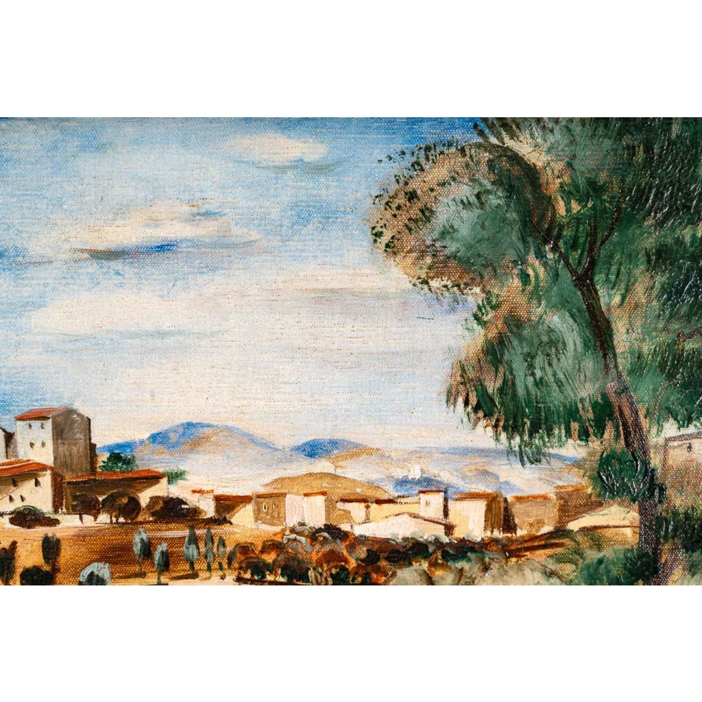 Paire de paysages d’Italie. Henry De WAROQUIER 1881-1970 13
