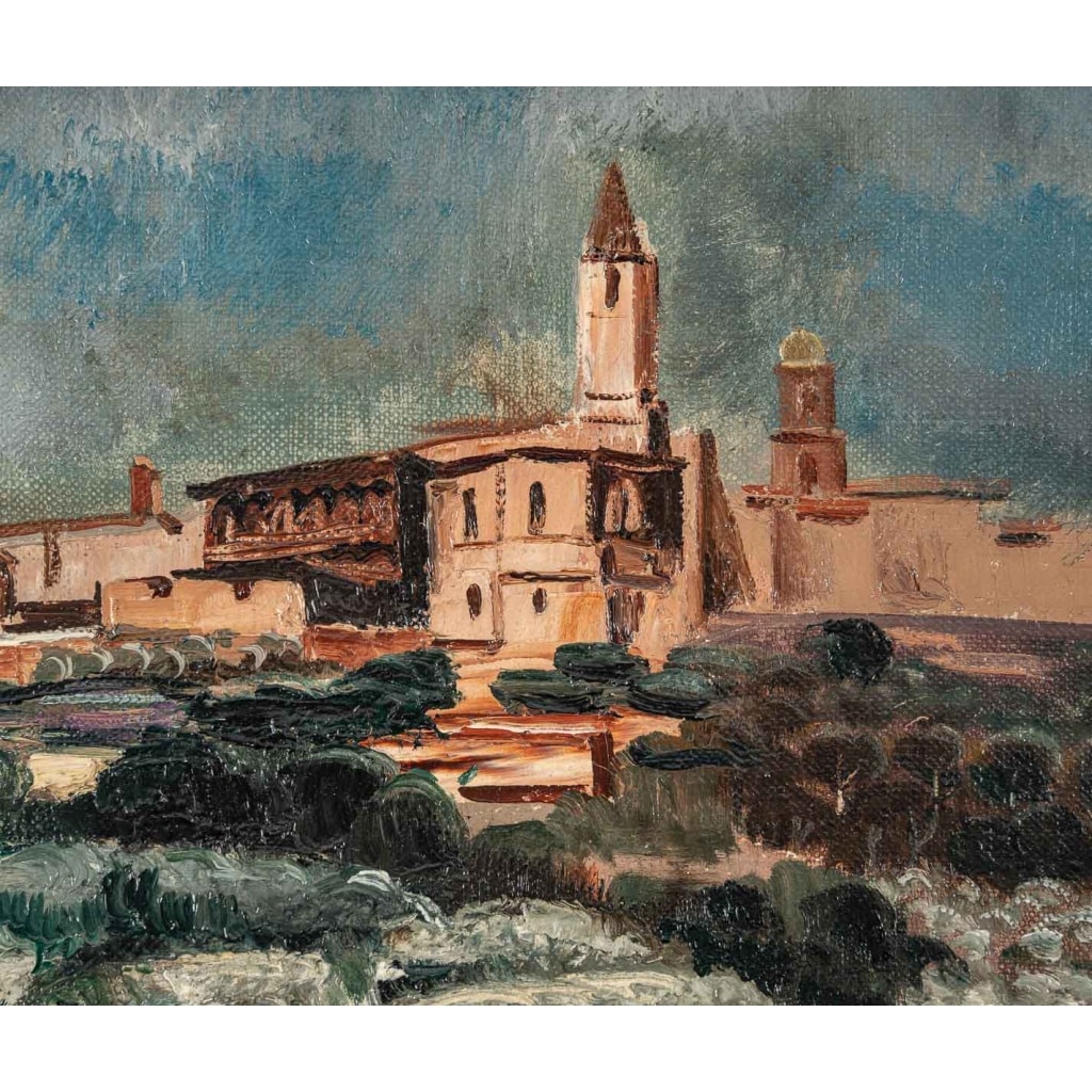 Paire de paysages d’Italie. Henry De WAROQUIER 1881-1970 5
