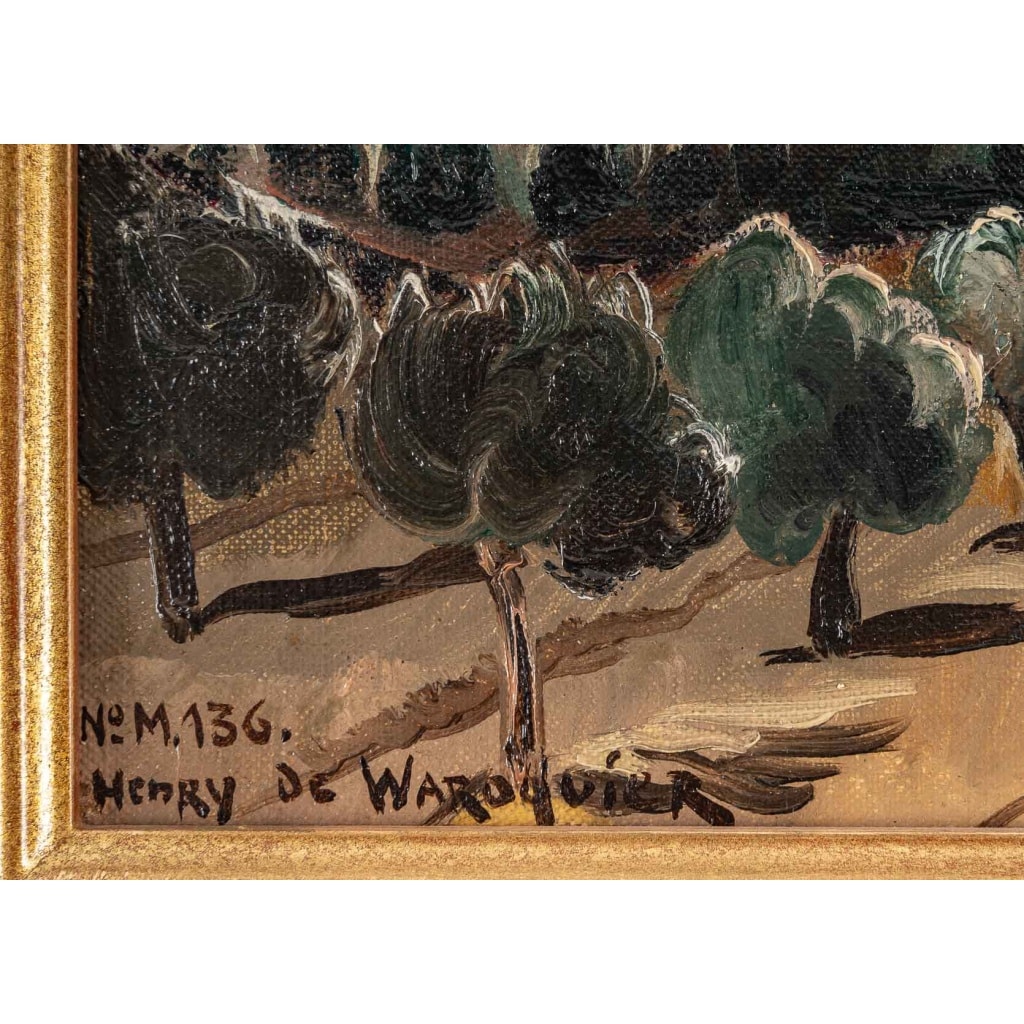 Paire de paysages d’Italie. Henry De WAROQUIER 1881-1970 6
