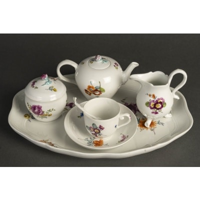 Service à thé et à café de la manufacture de Meissen, Fin du 18-ème siècle.