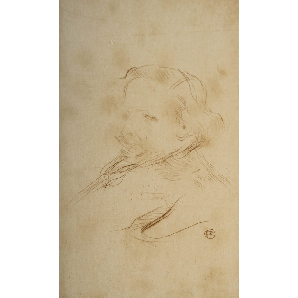 Henri de TOULOUSE LAUTREC (1864-1901) 3 gravures à la pointe sèche | Biron 