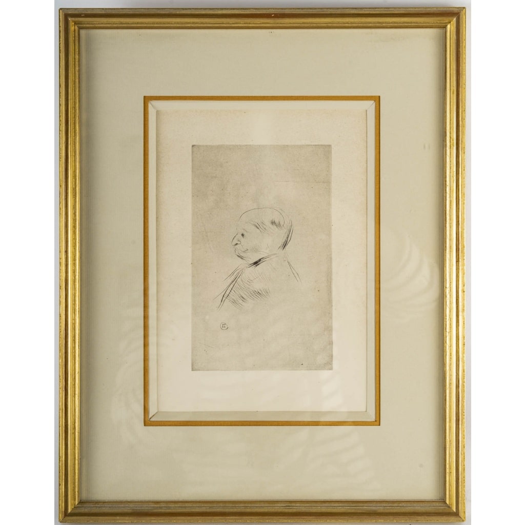 Henri de TOULOUSE LAUTREC (1864-1901) 3 gravures à la pointe sèche | Biron 