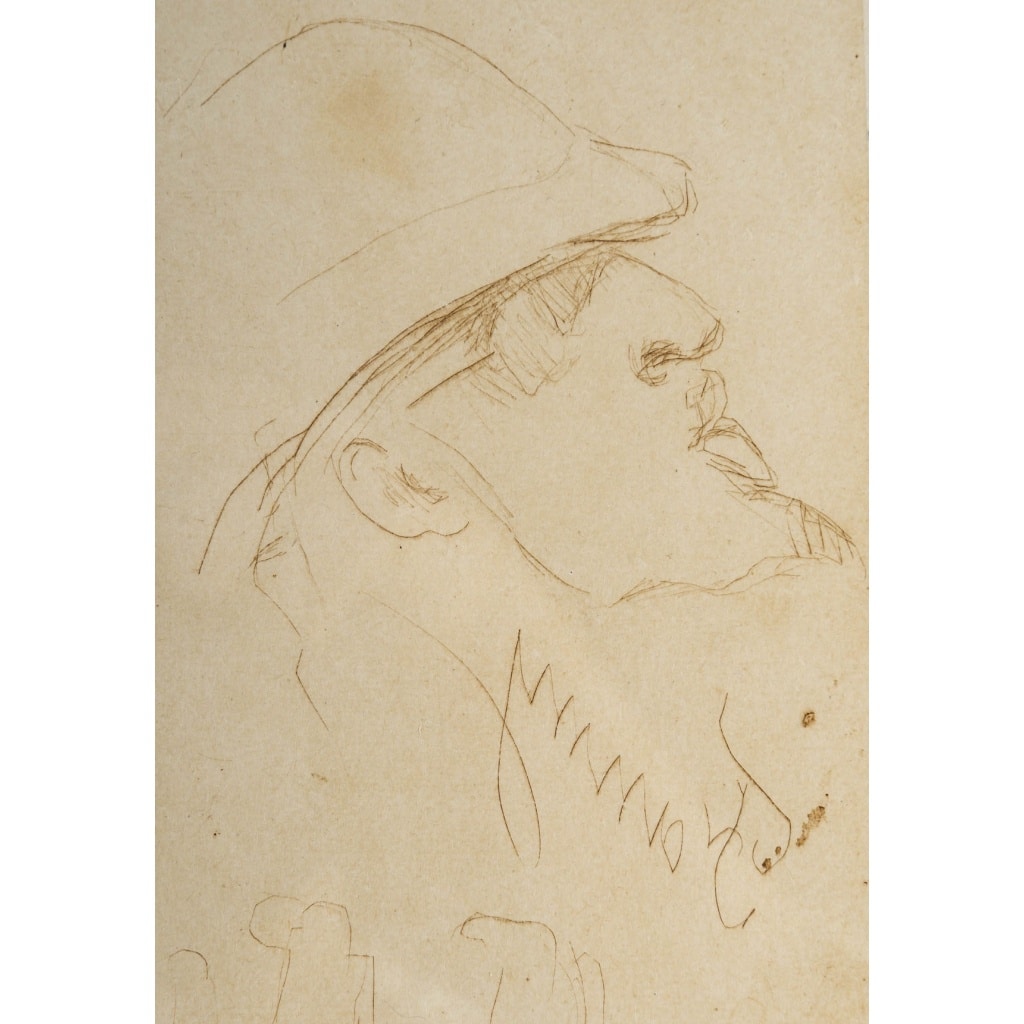Henri de TOULOUSE LAUTREC (1864-1901) 3 gravures à la pointe sèche | Biron 