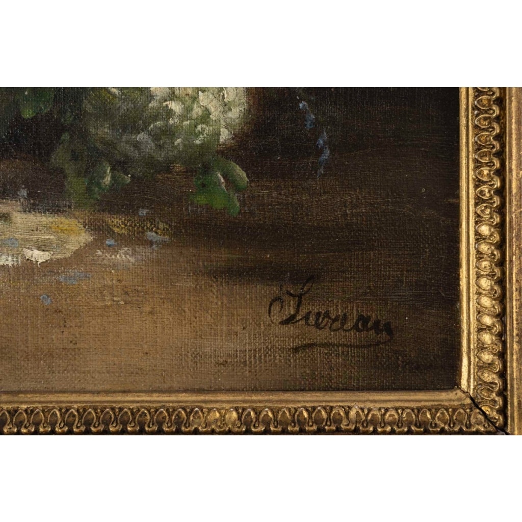 Paire de tableaux fleurs Surian 7