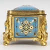 Un Coffret à Bijoux En bronze doré et émail, Fin XIXème Siècle 10