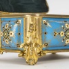 Un Coffret à Bijoux En bronze doré et émail, Fin XIXème Siècle 13
