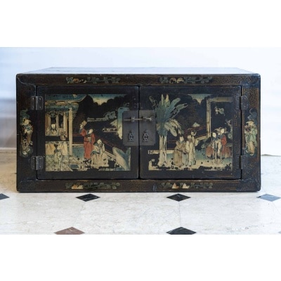 Coffre ancien chinois