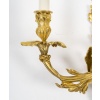 Importante paire d’appliques signée Raingo, en bronze doré de style Louis XV, XIXème. 10