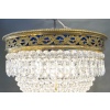 Lustre plafonnier de la Maison Baccarat du 19ème siècle. 11