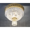 Lustre plafonnier de la Maison Baccarat du 19ème siècle. 12