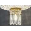 Lustre plafonnier de la Maison Baccarat du 19ème siècle. 17
