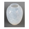Rene Lalique -Vase ‘Ecailles’ Verre Opalescent 12
